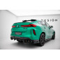 Splitter posteriore (con barre verticali) BMW X6 M F96 (Cod. M-BM-X6-F96-M-RD1G+RD2G)