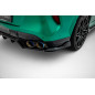 Splitter posteriore (con barre verticali) BMW X6 M F96 (Cod. M-BM-X6-F96-M-RD1G+RD2G)