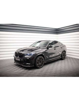 Diffusori minigonne V.2 BMW X6 M F96 / X6 M-Pack G06 (Cod. M-BM-X6-F96-M-SD1G)
