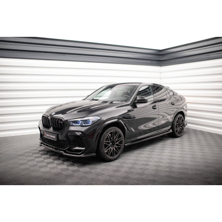 Diffusori minigonne V.2 BMW X6 M F96 / X6 M-Pack G06 (Cod. M-BM-X6-F96-M-SD1G)