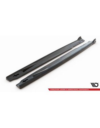 Diffusori minigonne V.2 BMW X6 M F96 / X6 M-Pack G06 (Cod. M-BM-X6-F96-M-SD1G)
