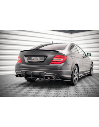 Spoiler Cap Mercedes-Benz C Coupe Standard / AMG-Line C204 (Cod. M-ME-C-204F-AMGLINE-CAP1G)