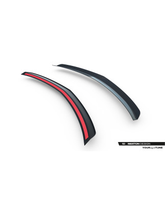 Spoiler Cap Mercedes-Benz C Coupe Standard / AMG-Line C204 (Cod. M-ME-C-204F-AMGLINE-CAP1G)