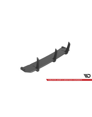 DIFFUSORE POSTERIORE street pro Mercedes-Benz C Coupe AMG-Line C204 (Cod. M-MEC204FAMGLINECCNC-RS1B)
