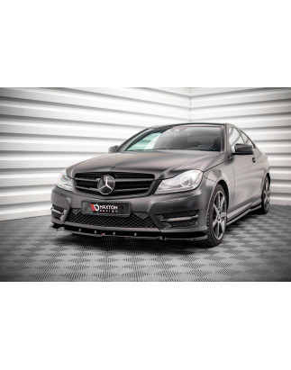 SPLITTER ANTERIORE V.1 Mercedes-Benz C AMG-Line C204 / W204 Facelift / S204 Facelift (Cod. M-ME-C-2