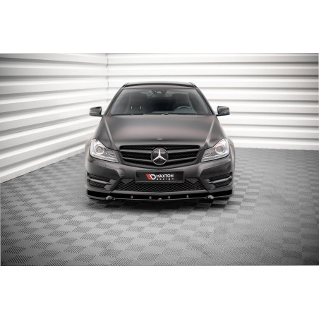 SPLITTER ANTERIORE V.1 Mercedes-Benz C AMG-Line C204 / W204 Facelift / S204 Facelift (Cod. M-ME-C-2