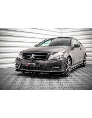 SPLITTER ANTERIORE V.2 Mercedes-Benz C AMG-Line C204 / W204 Facelift / S204 Facelift (Cod. M-ME-C-20