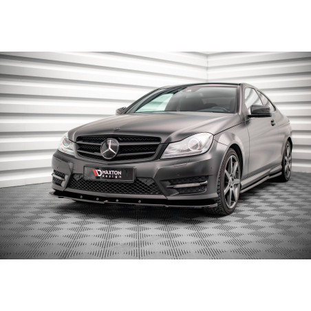 SPLITTER ANTERIORE V.2 Mercedes-Benz C AMG-Line C204 / W204 Facelift / S204 Facelift (Cod. M-ME-C-20