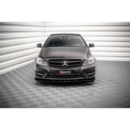 SPLITTER ANTERIORE V.2 Mercedes-Benz C AMG-Line C204 / W204 Facelift / S204 Facelift (Cod. M-ME-C-20