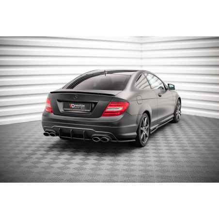 Splitters posteriori laterali Mercedes-Benz C AMG-Line C204 / W204 Facelift / S204 Facelift (Cod. M-