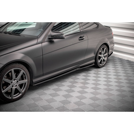 Diffusori minigonne Mercedes-Benz C AMG-Line C204 / W204 Facelift / S204 Facelift (Cod. M-ME-C-204F-