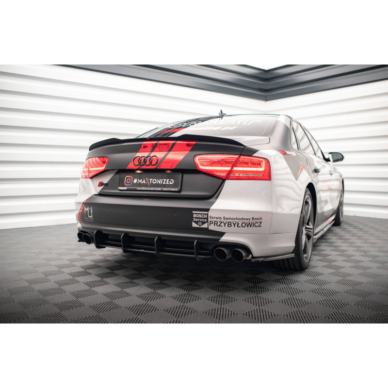 DIFFUSORE POSTERIORE street pro Audi S8 D4 (Cod. M-AUA8D4SLINECNC-RS1B)