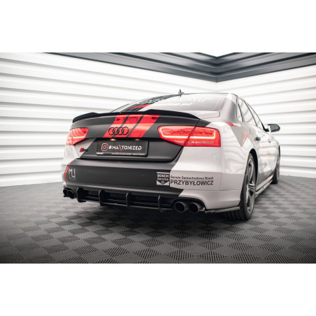 DIFFUSORE POSTERIORE street pro Audi S8 D4 (Cod. M-AUA8D4SLINECNC-RS1B)