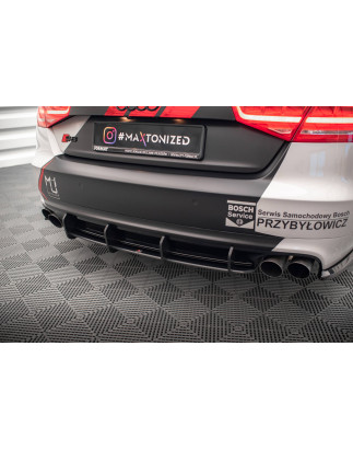 DIFFUSORE POSTERIORE street pro Audi S8 D4 (Cod. M-AUA8D4SLINECNC-RS1B)