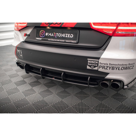 DIFFUSORE POSTERIORE street pro Audi S8 D4 (Cod. M-AUA8D4SLINECNC-RS1B)
