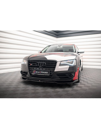 SPLITTER ANTERIORE V.1 Audi S8 D4 (Cod. M-AU-A8-D4-SLINE-FD1G)