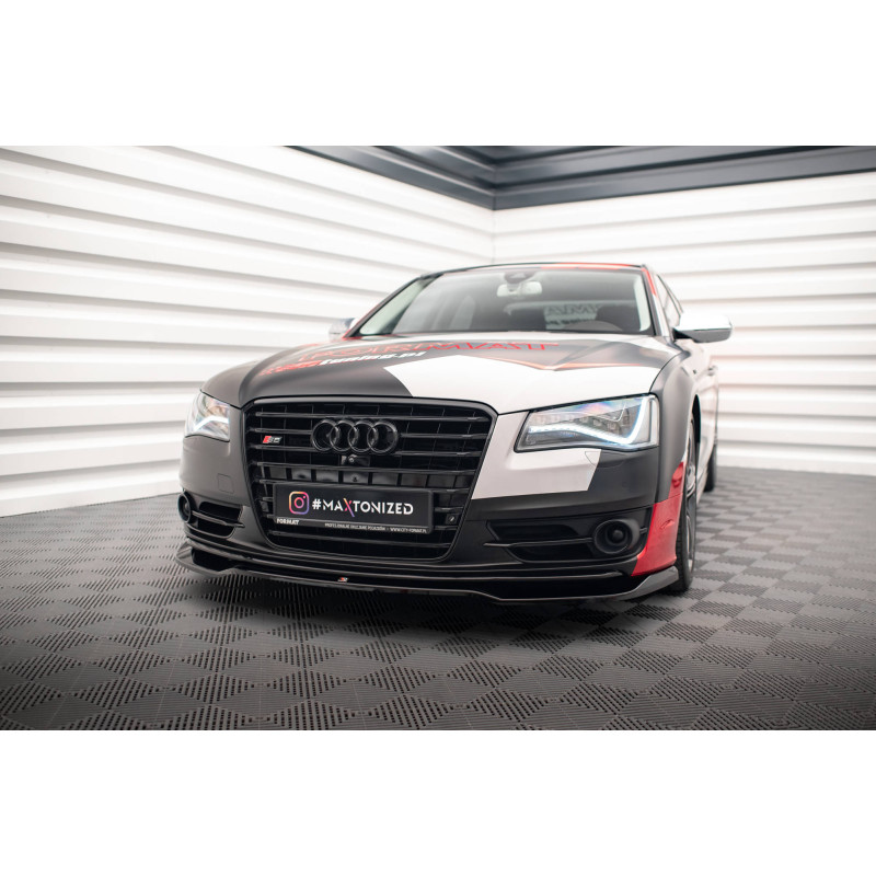 SPLITTER ANTERIORE V.1 Audi S8 D4 (Cod. M-AU-A8-D4-SLINE-FD1G)