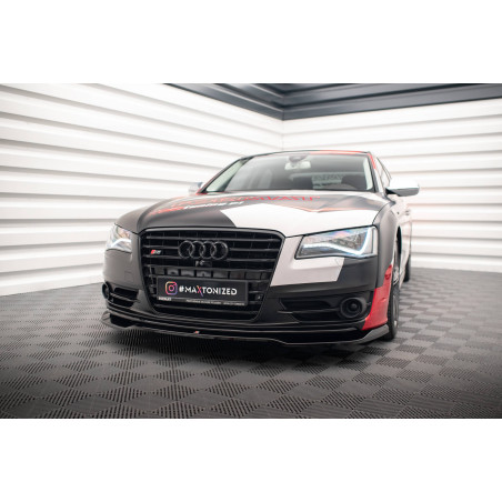 SPLITTER ANTERIORE V.1 Audi S8 D4 (Cod. M-AU-A8-D4-SLINE-FD1G)