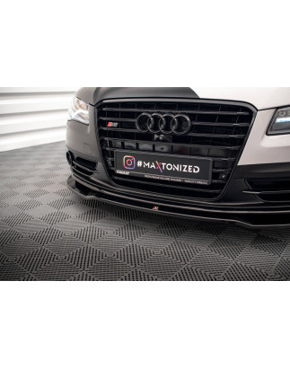 SPLITTER ANTERIORE V.1 Audi S8 D4 (Cod. M-AU-A8-D4-SLINE-FD1G)