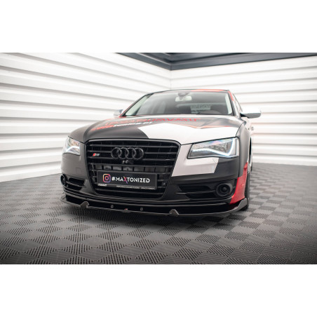 SPLITTER ANTERIORE V.2 Audi S8 D4 (Cod. M-AU-A8-D4-SLINE-FD2G)
