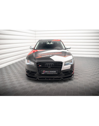 SPLITTER ANTERIORE V.2 Audi S8 D4 (Cod. M-AU-A8-D4-SLINE-FD2G)