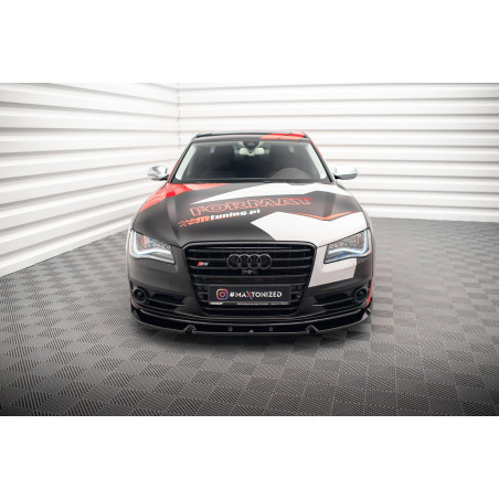 SPLITTER ANTERIORE V.2 Audi S8 D4 (Cod. M-AU-A8-D4-SLINE-FD2G)