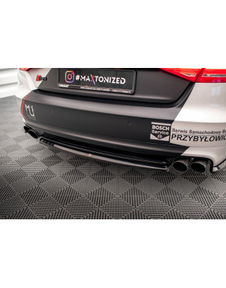 Splitter posteriore for Audi S8 D4 (Cod. M-AU-A8-D4-SLINE-RD1G)