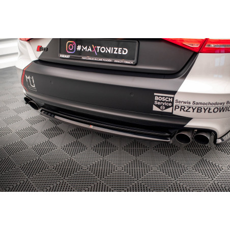 Splitter posteriore for Audi S8 D4 (Cod. M-AU-A8-D4-SLINE-RD1G)