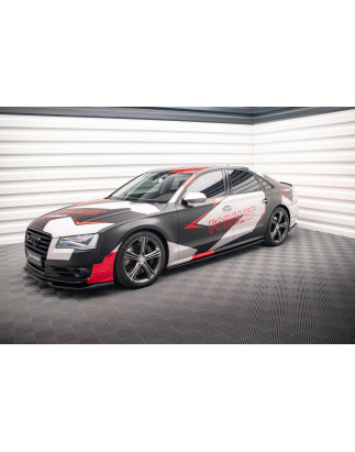Diffusori minigonne V.1 Audi S8 D4 (Cod. M-AU-A8-D4-SLINE-SD1G)