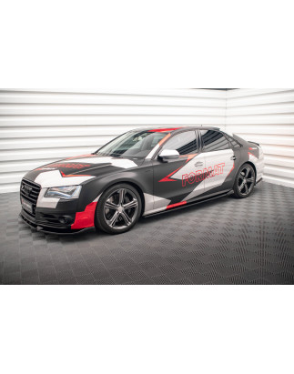 Diffusori minigonne V.2 Audi S8 D4 (Cod. M-AU-A8-D4-SLINE-SD2G)