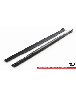 Diffusori minigonne V.2 Audi S8 D4 (Cod. M-AU-A8-D4-SLINE-SD2G)