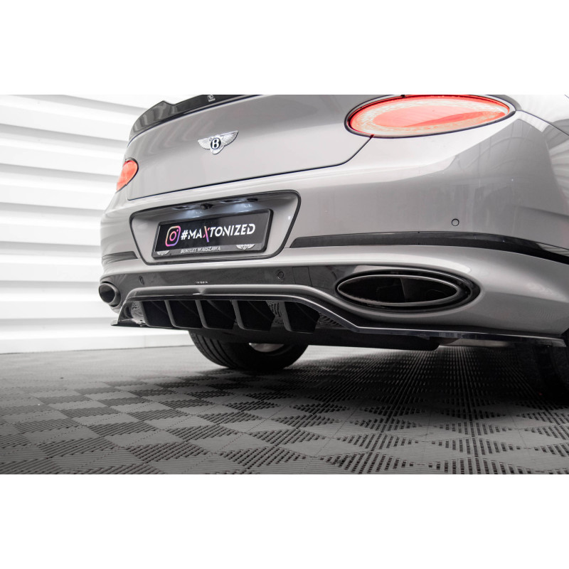 Splitter posteriore (con barre verticali) Bentley Continental Convertible GT Mk3 (Cod. M-BE-CO-3-GT-
