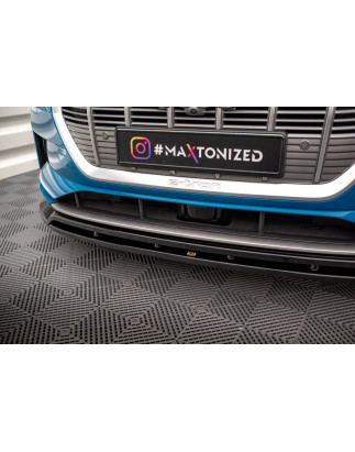 SPLITTER ANTERIORE V.2 Audi e-tron (Cod. M-AU-ETRON-1-FD2G+FD2RG)