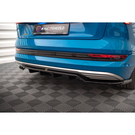 Splitter posteriore (con barre verticali) Audi e-tron (Cod. M-AU-ETRON-1-RD1G+RD2G)