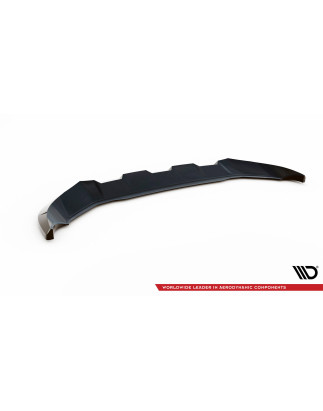 SPLITTER ANTERIORE V.1 Audi Q4 e-tron Sportback S-line Mk1 (Cod. M-AU-Q4-ETRON-1-SB-FD1G)