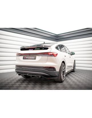 Splitter posteriore (con barre verticali) Audi Q4 e-tron Sportback S-line Mk1 (Cod. M-AU-Q4-ETRON-1-