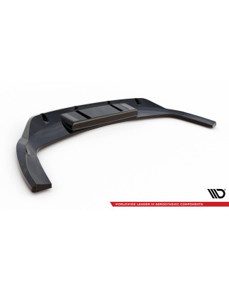 Splitter posteriore (con barre verticali) Audi Q4 e-tron Sportback S-line Mk1 (Cod. M-AU-Q4-ETRON-1-