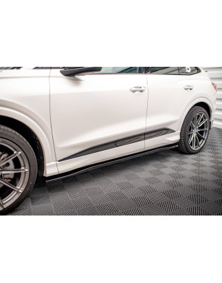 Diffusori minigonne Audi Q4 e-tron Sportback S-line Mk1 (Cod. M-AU-Q4-ETRON-1-SB-SD1G)
