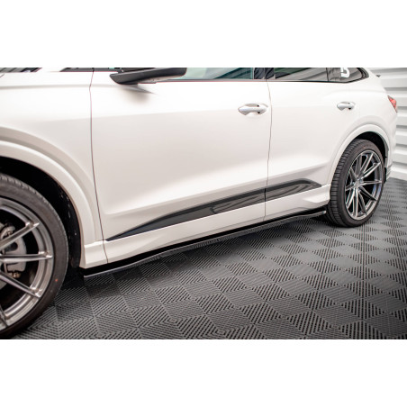 Diffusori minigonne Audi Q4 e-tron Sportback S-line Mk1 (Cod. M-AU-Q4-ETRON-1-SB-SD1G)