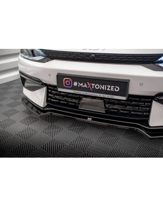 SPLITTER ANTERIORE V.1 Kia EV6 GT-Line Mk1 (Cod. M-KI-EV6-1-GTLINE-FD1G)
