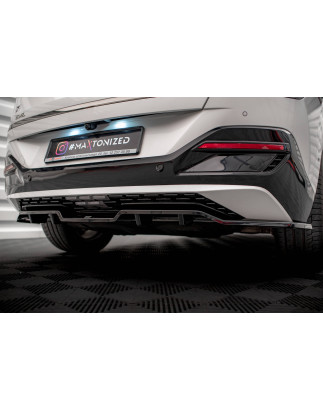 Splitter posteriore (con barre verticali) Kia EV6 GT-Line Mk1 (Cod. M-KI-EV6-1-GTLINE-RD1G+RD2G)