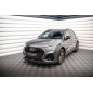 SPLITTER ANTERIORE V.4 Audi Q3 Sportback / SUV S-Line F3 (Cod. M-AU-Q3-2-SLINE-FD2G+FD2RG)