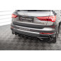 Splitter posteriore (con barre verticali) Audi Q3 S-Line SUV F3 (Cod. M-AU-Q3-2-SLINE-RD1G+RD2G)