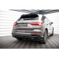 Splitter posteriore (con barre verticali) Audi Q3 S-Line SUV F3 (Cod. M-AU-Q3-2-SLINE-RD1G+RD2G)
