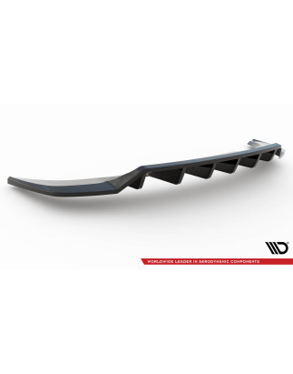 Splitter posteriore (con barre verticali) Audi Q3 S-Line SUV F3 (Cod. M-AU-Q3-2-SLINE-RD1G+RD2G)