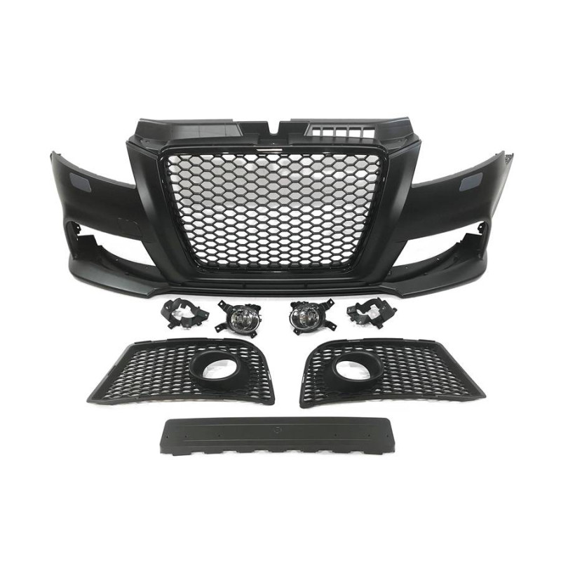 Paraurti Anteriore Audi A3 Y Sportback 09-12 Look RS3 ABS Nebbia (Cod. E-TCA3911099)