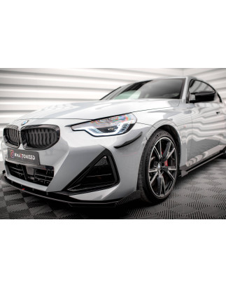 paraurti anteriore Wings (Canards) BMW 2 Coupe M-Pack / M240i G42 (Cod. M-BM-2-42-MPACK-CAN1)