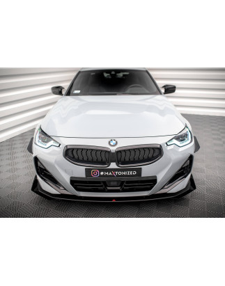 paraurti anteriore Wings (Canards) BMW 2 Coupe M-Pack / M240i G42 (Cod. M-BM-2-42-MPACK-CAN1)
