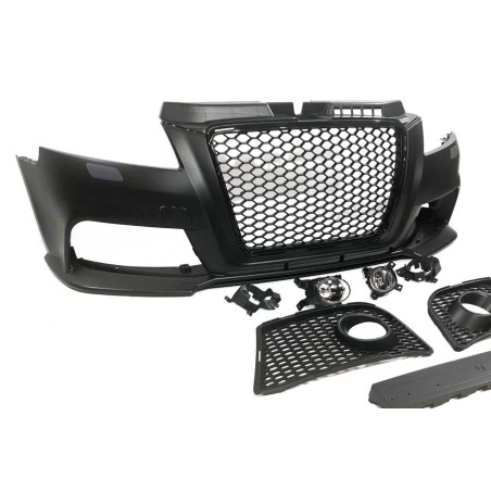 Paraurti Anteriore Audi A3 Y Sportback 09-12 Look RS3 ABS Nebbia (Cod. E-TCA3911099)
