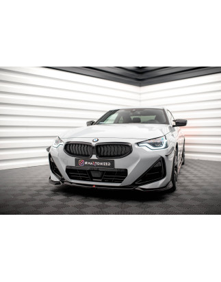 SPLITTER ANTERIORE V.1 BMW 2 Coupe M-Pack / M240i G42 (Cod. M-BM-2-42-MPACK-FD1G)